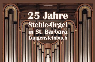 Orgel in Langensteinbach Teilausschnitt