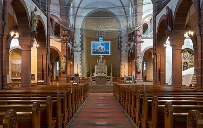 Quelle: Mirjam Bartberger Herz Jesu Ettlingen, Innenaufnahme