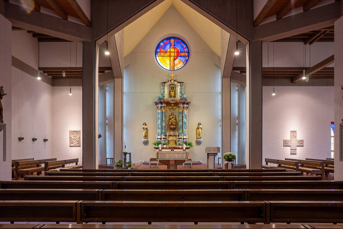 Kirche St. Wendelin in Ettlingen Oberweier